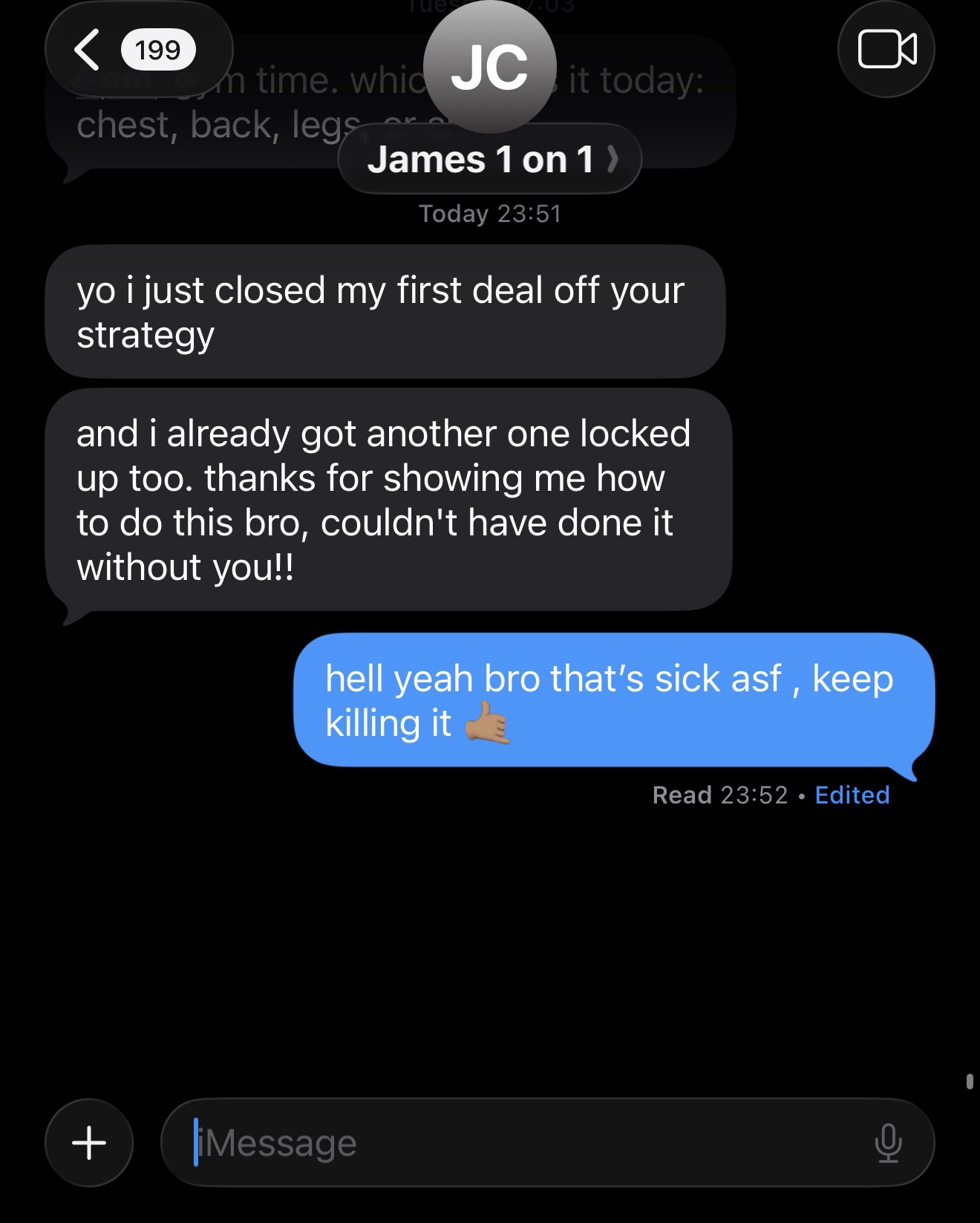 Student win