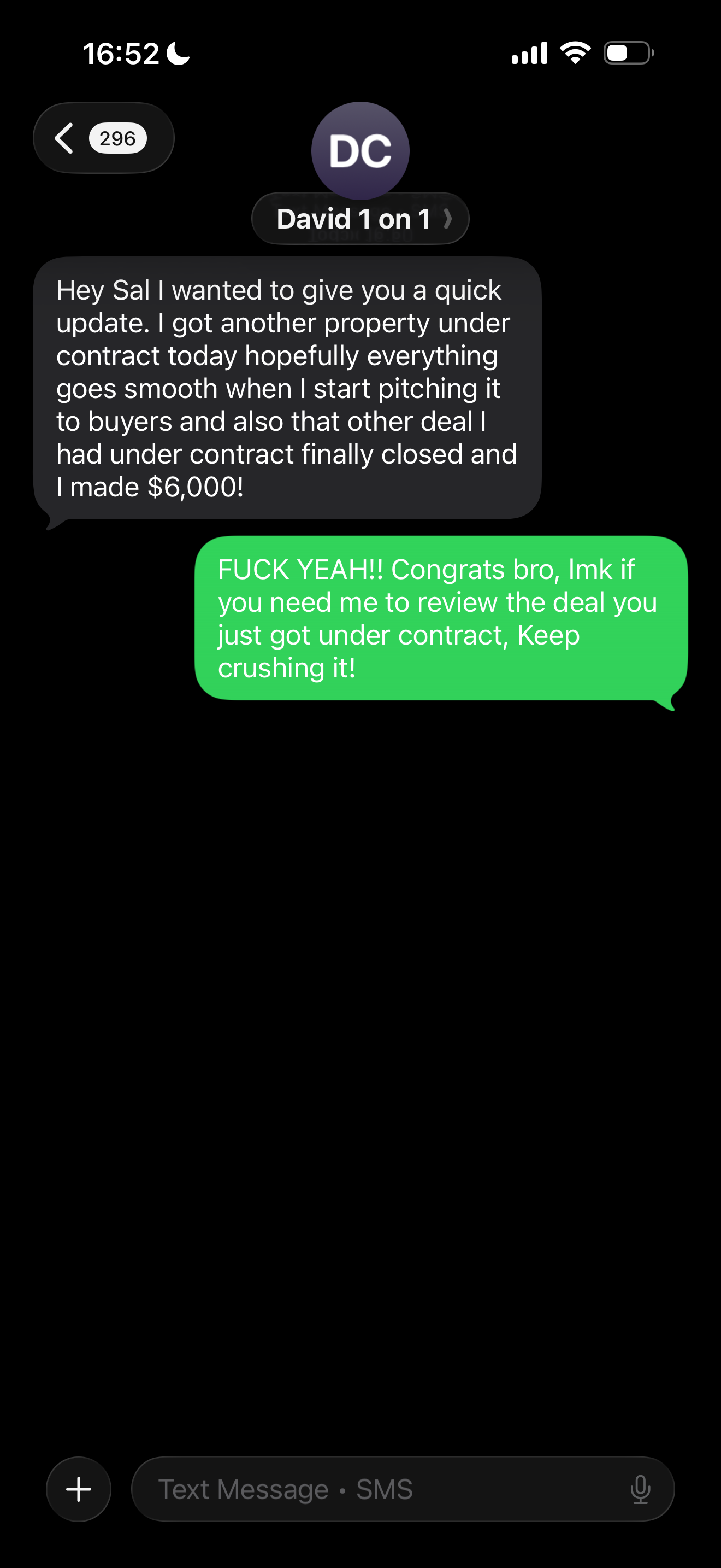 Student win