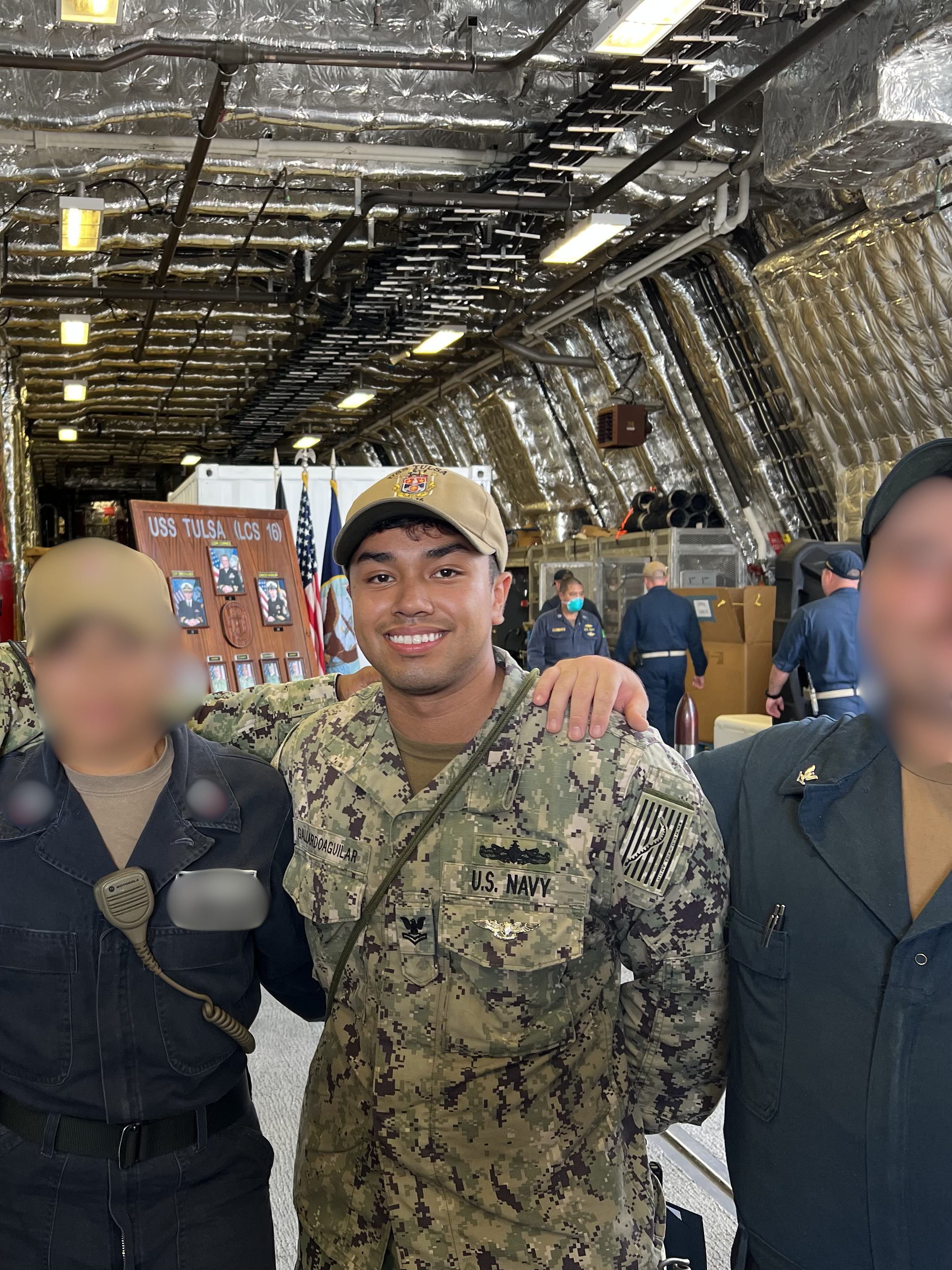 Then - Salvador in uniform