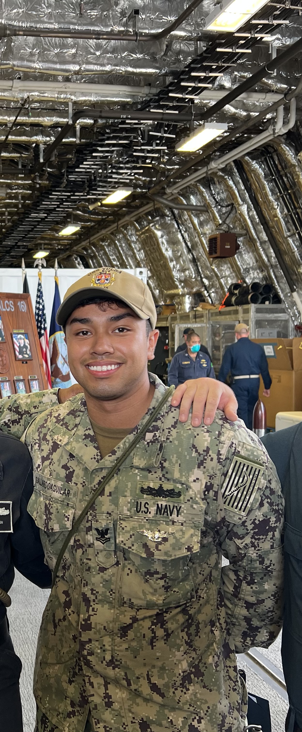 Then - Salvador in uniform